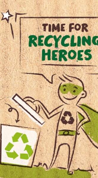 Bei SMARTIES® setzen wir fast nur noch auf recycelbares Verpackungsmaterial.