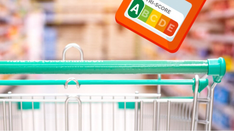 Einkaufswagen im Supermarkt