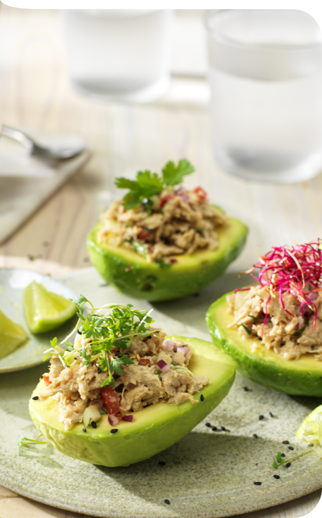 avocado tuna