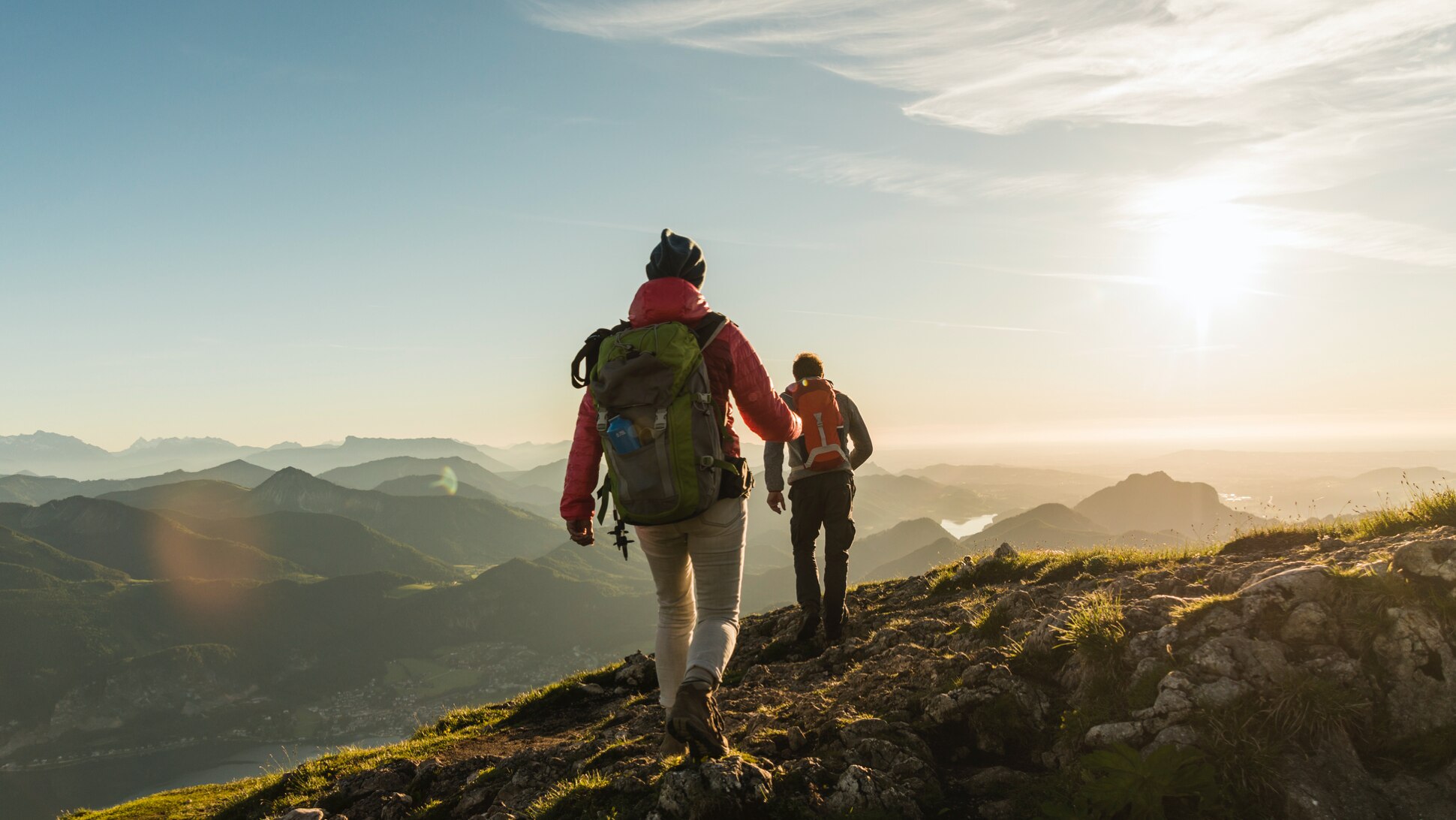 Wandern in den Bergen