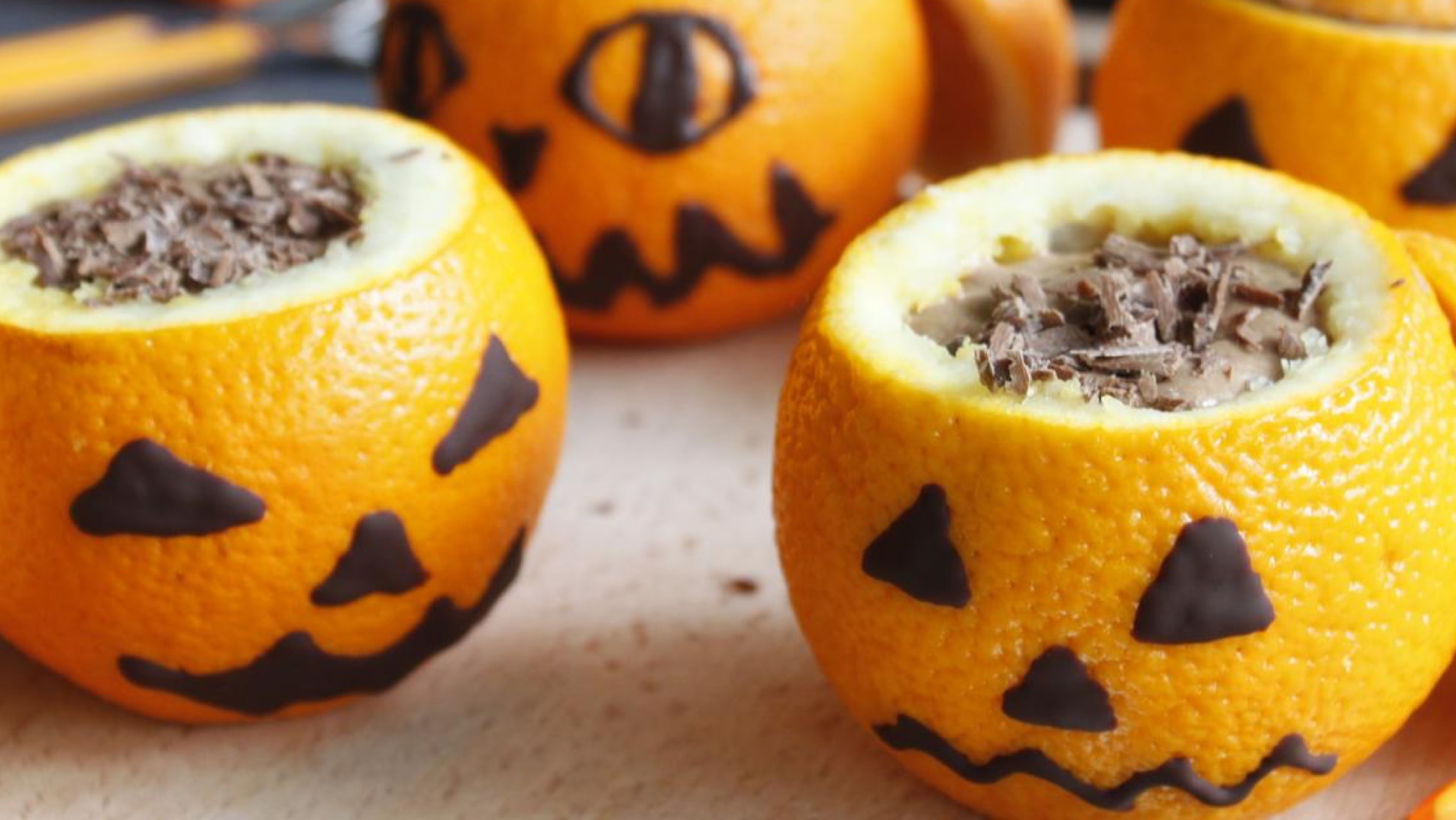 Orangen-Schokoladen-Mousse