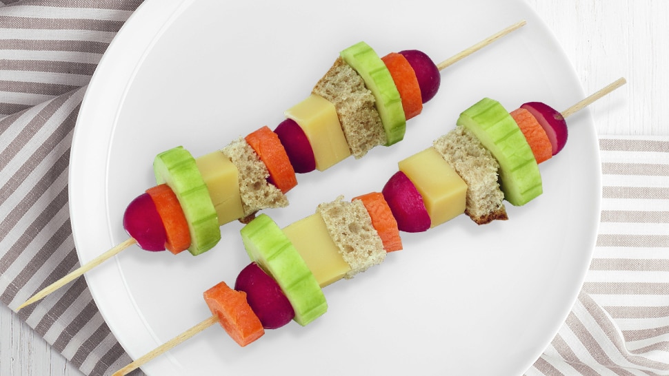 breadsticks with vegetables