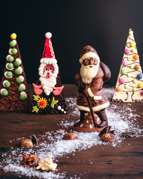 Cailler Chocolate Santa