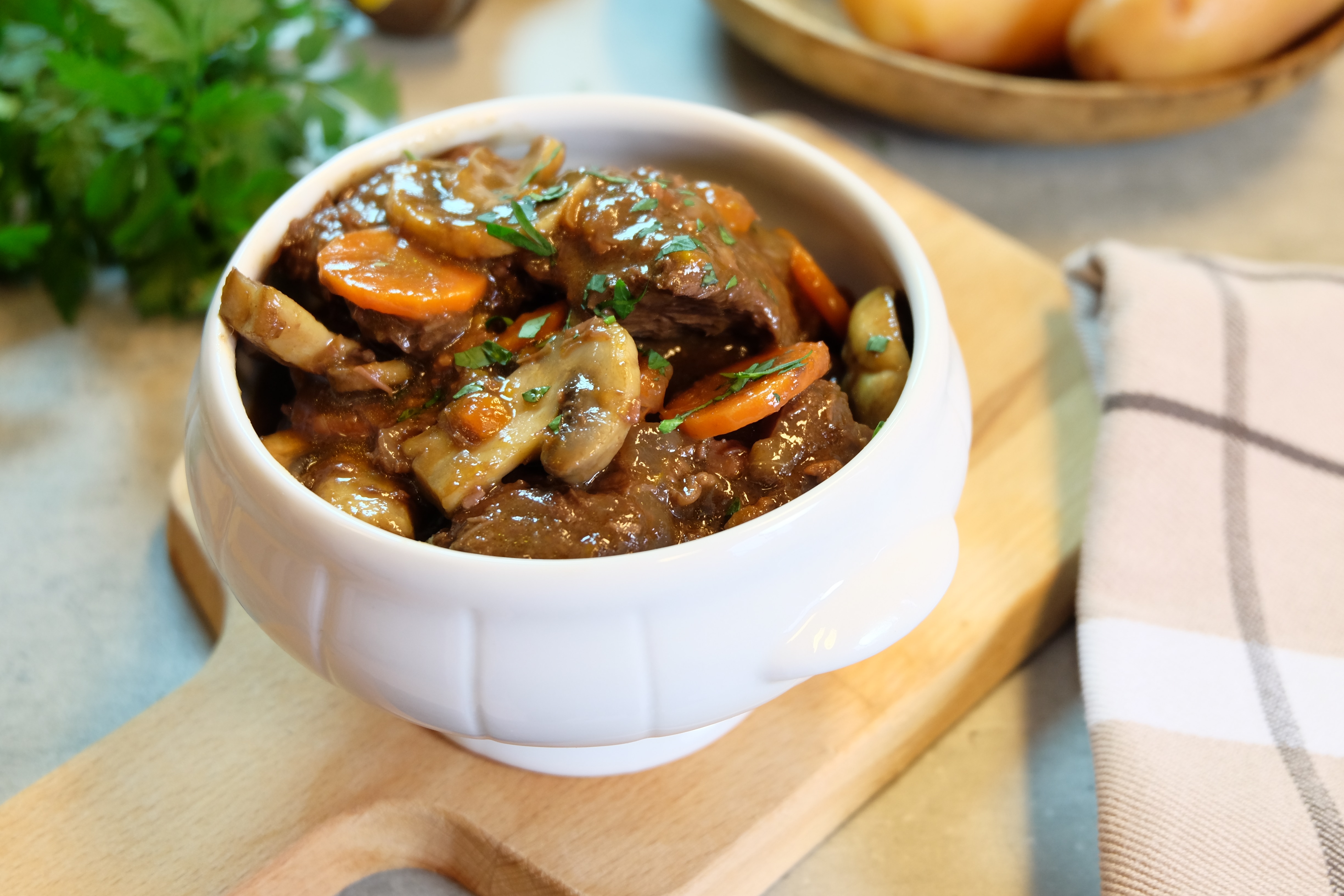 rindfleisch bourguignon