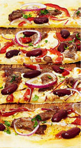 Howdy, lieber Flammkuchen „Texas“