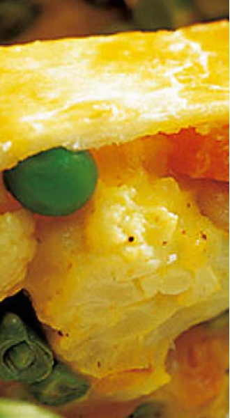 Ein Gemüsestrudel verdreht allen den Kopf