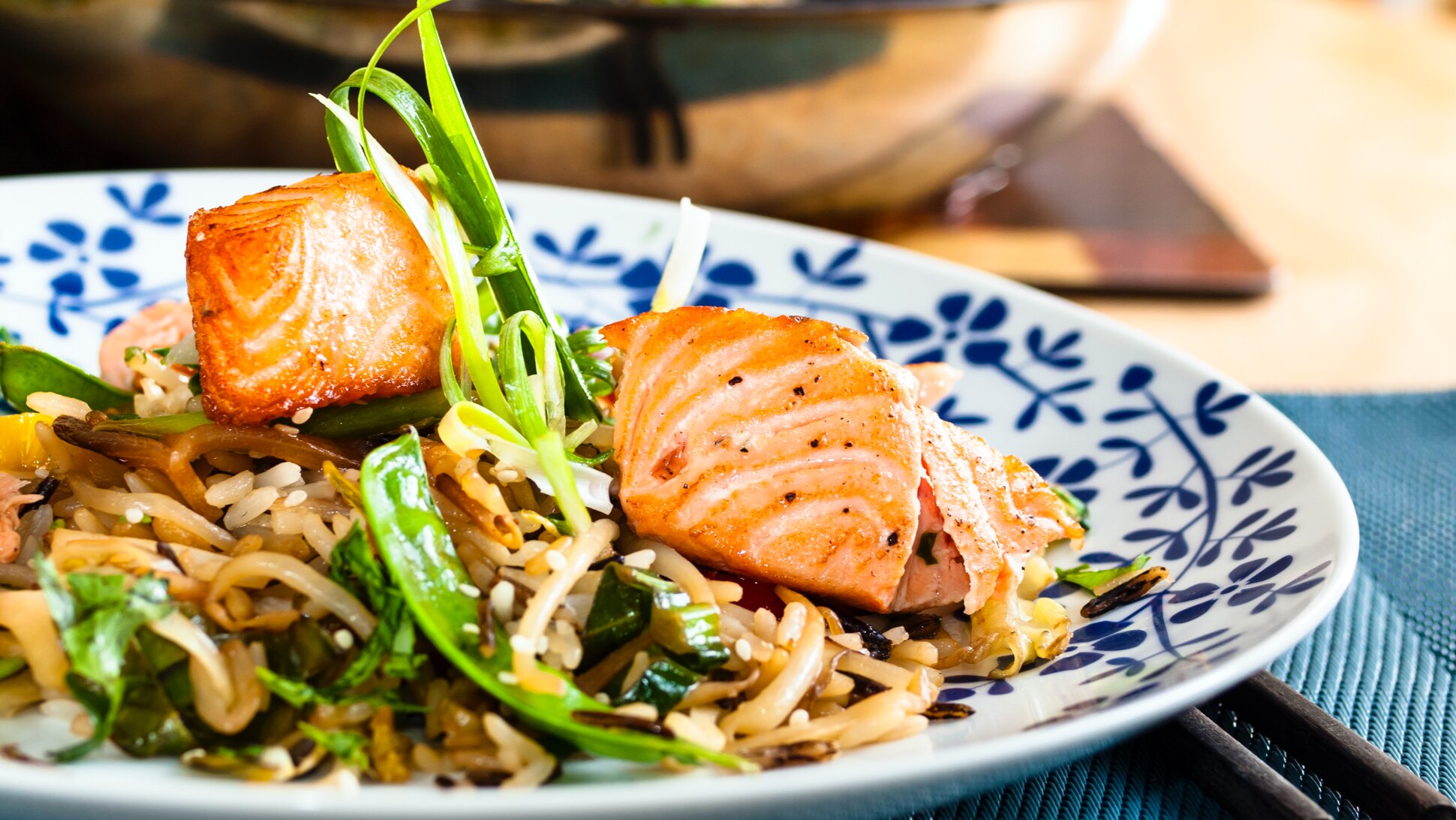 Teriyaki-Lachs