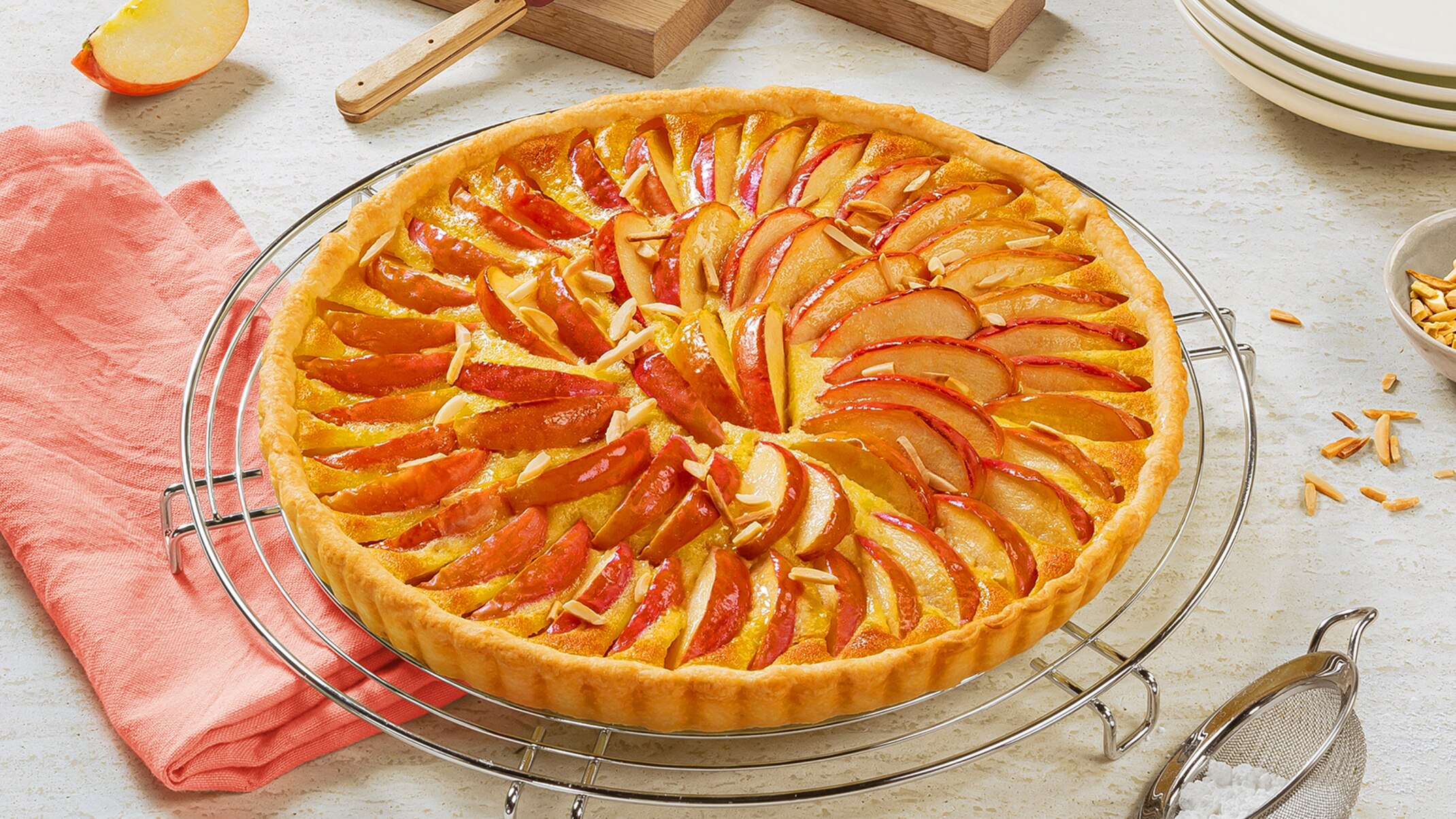 Tarte aux pommes