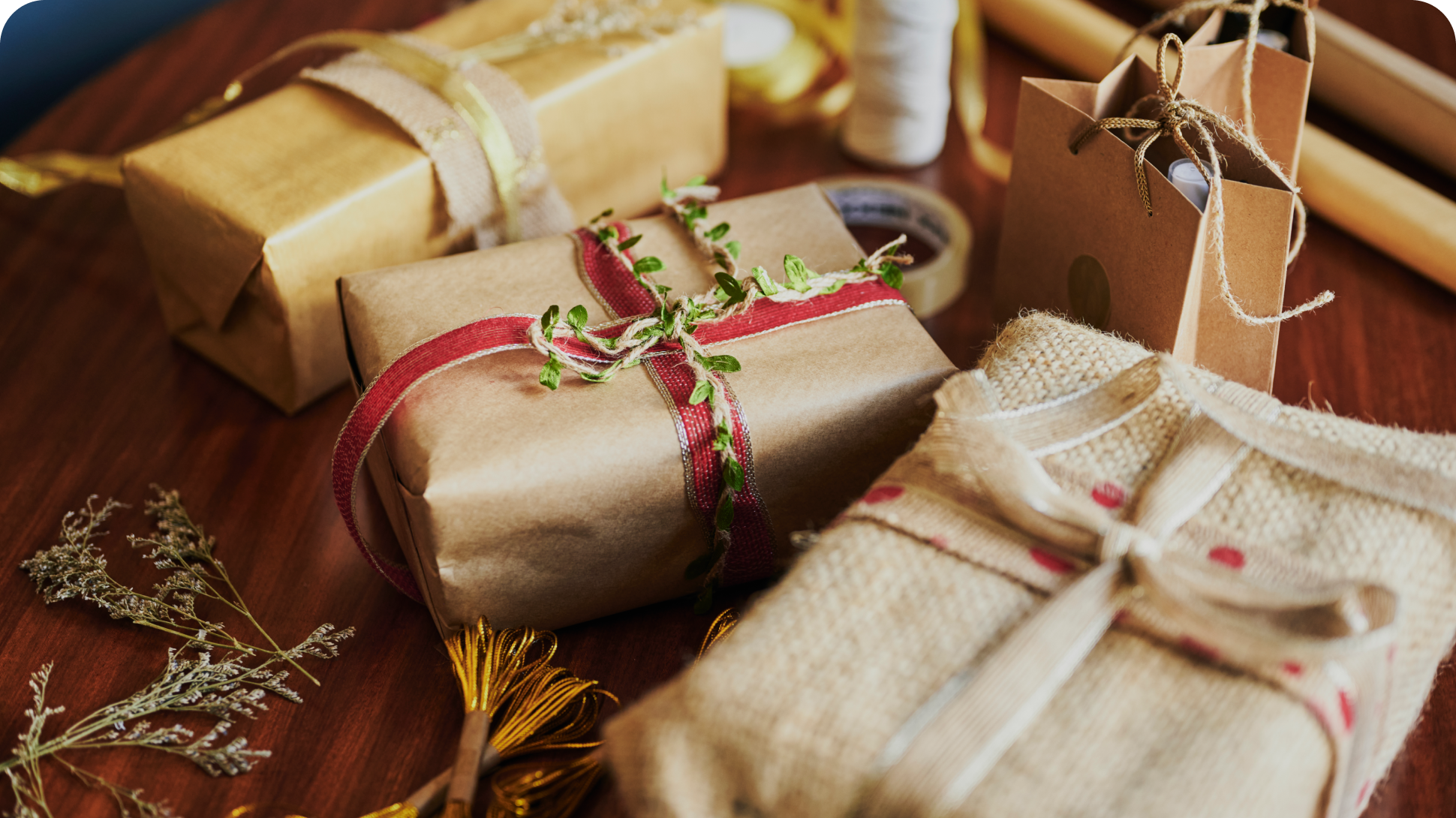 Nachhaltige Geschenke einpacken