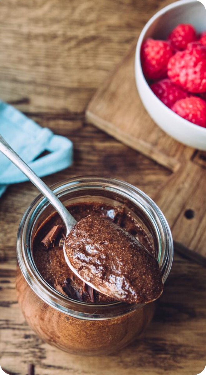 Ein Dessert, das ins Schwarze trifft!