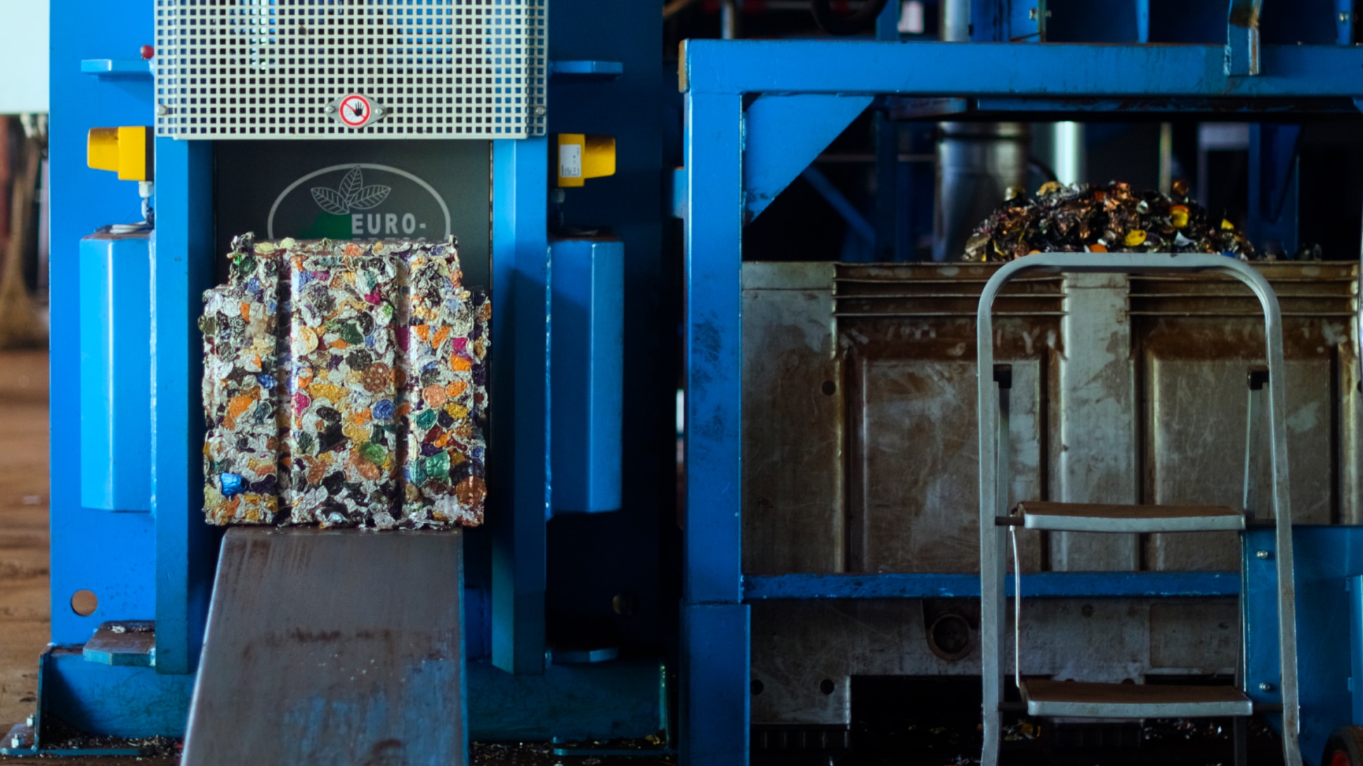 Maschine recycelt Kaffeekapseln