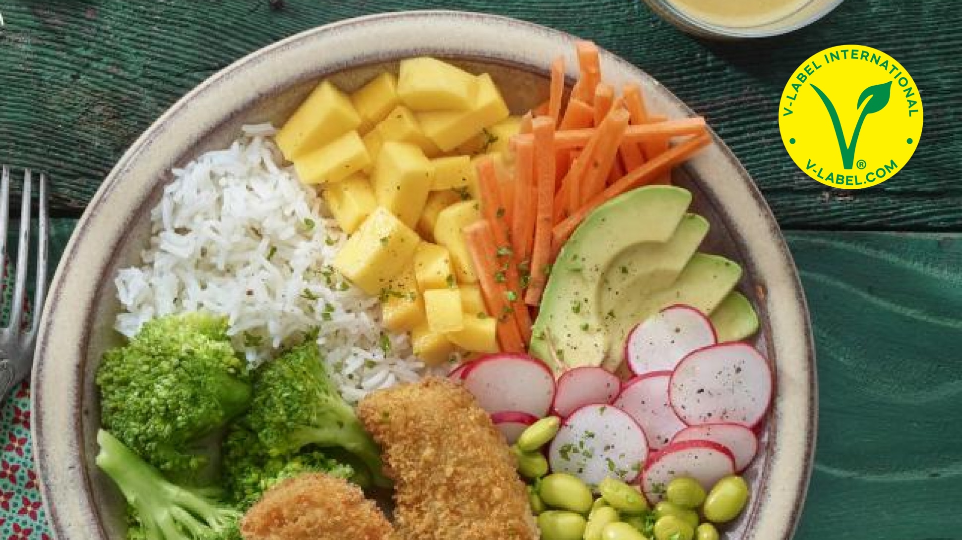 Veganes Gericht von Garden Gourmet