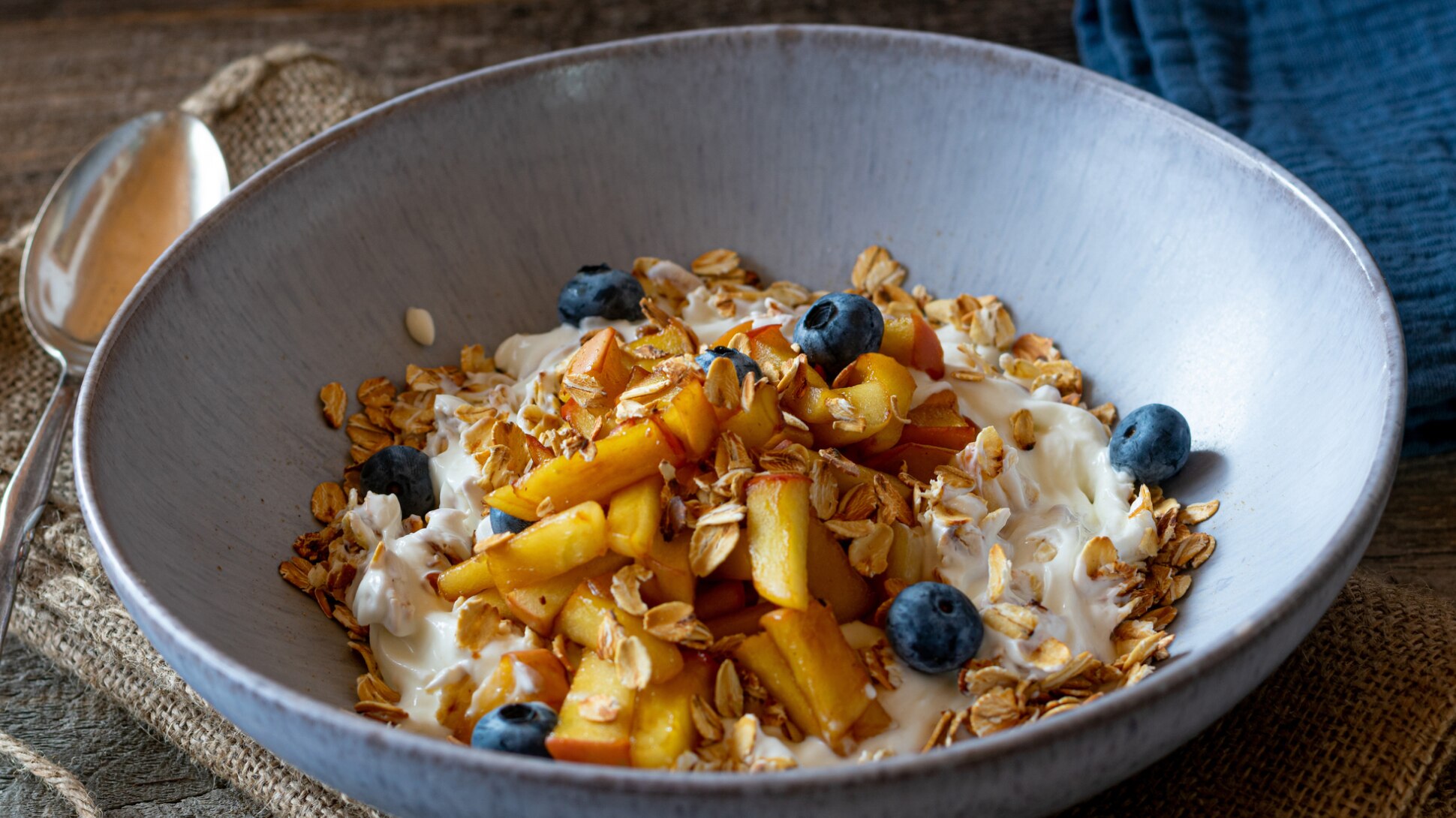 aux pommes et myrtilles