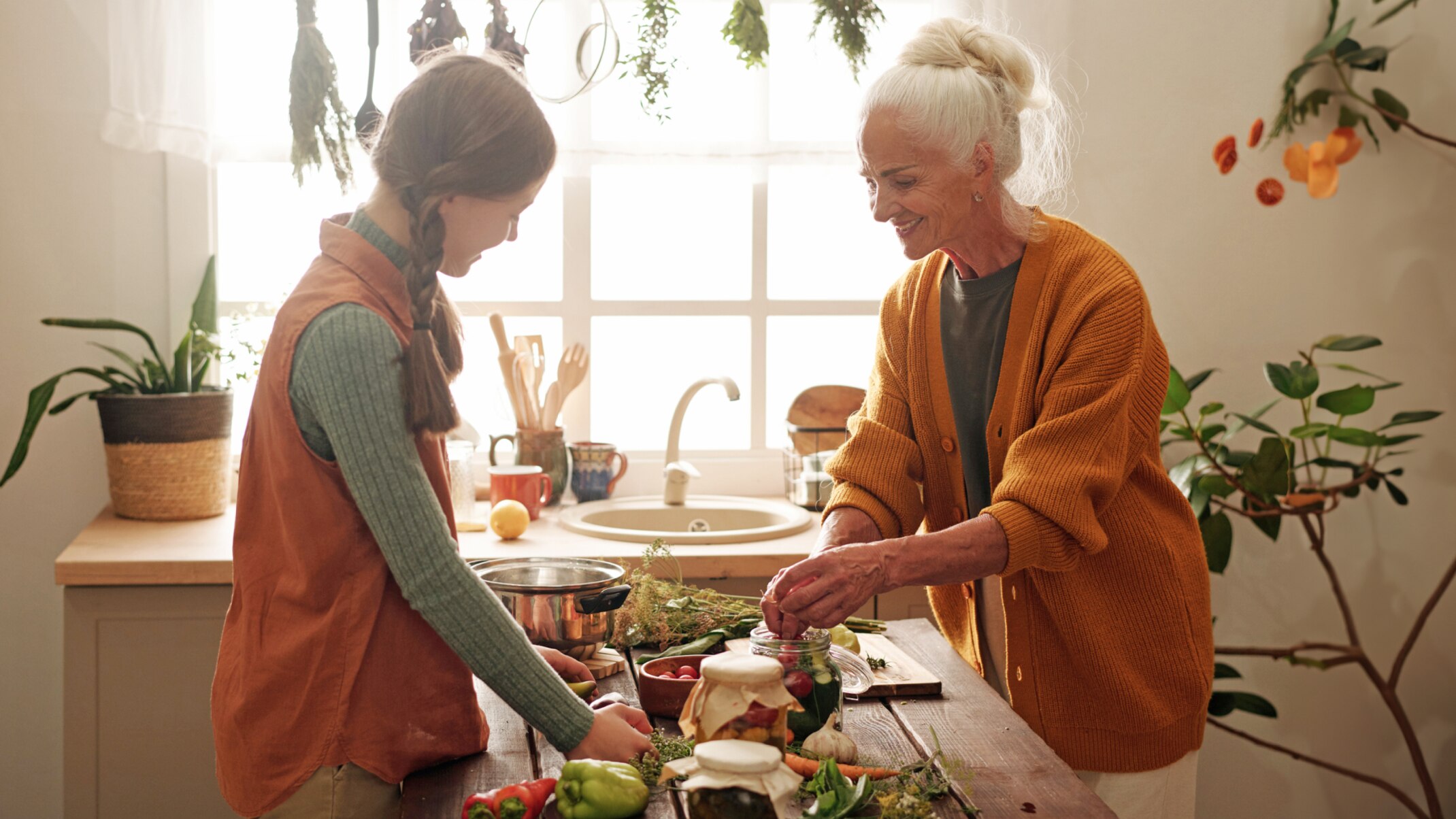 Grand-mère cuisine
