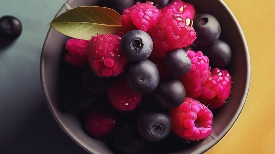 Beeren (vor allem Heidelbeeren)