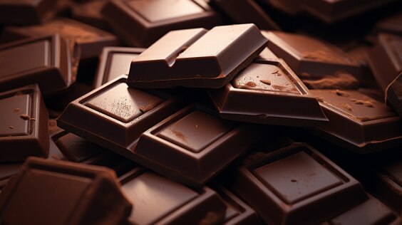 Dunkle Schokolade