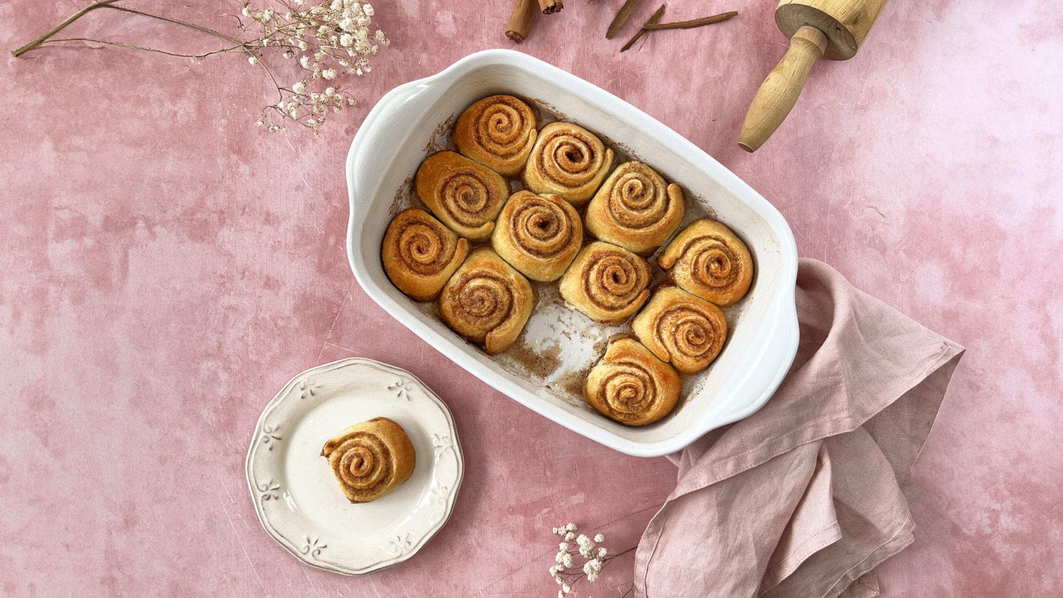 Roulés à la cannelle