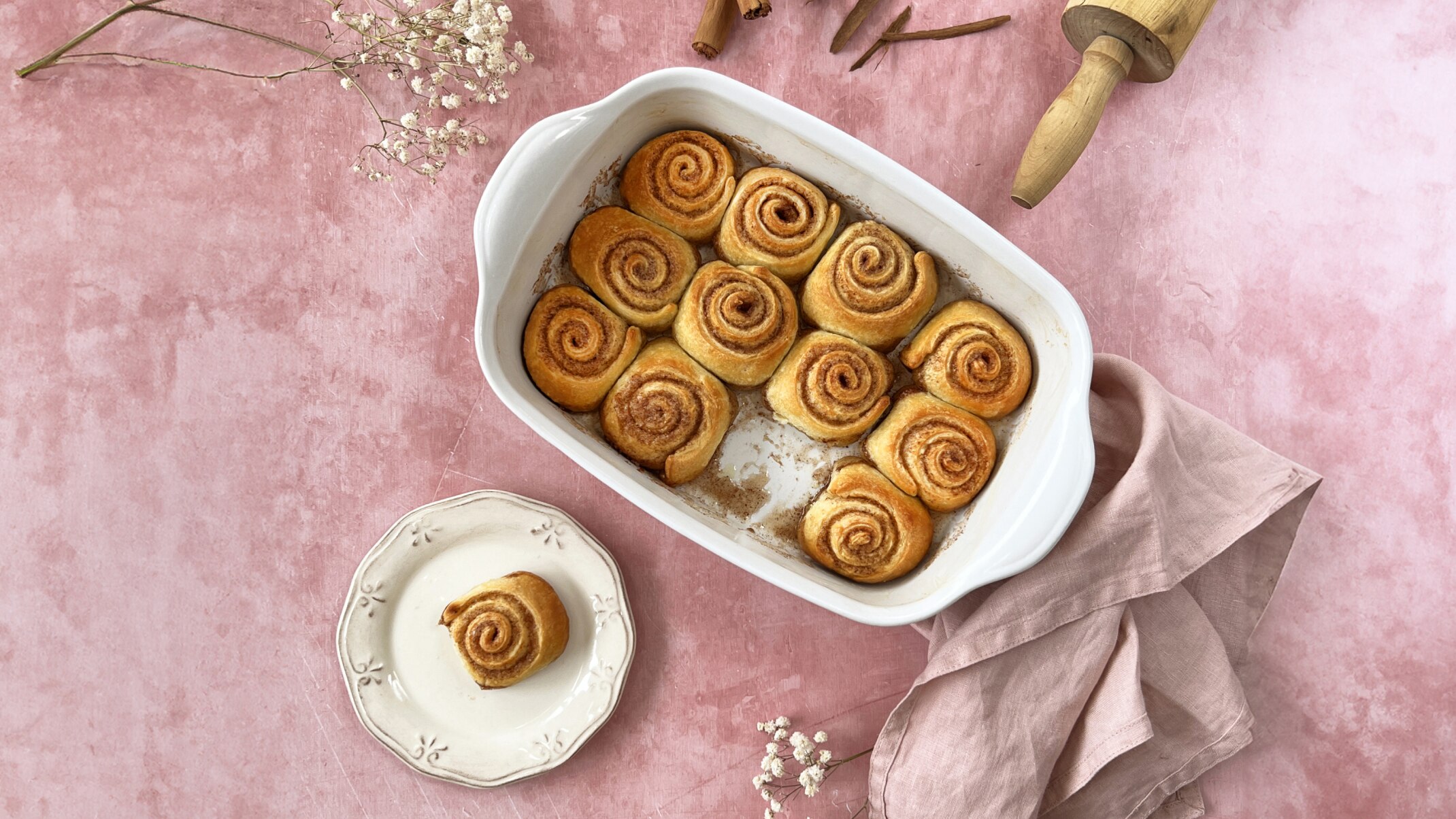 Roulés à la cannelle