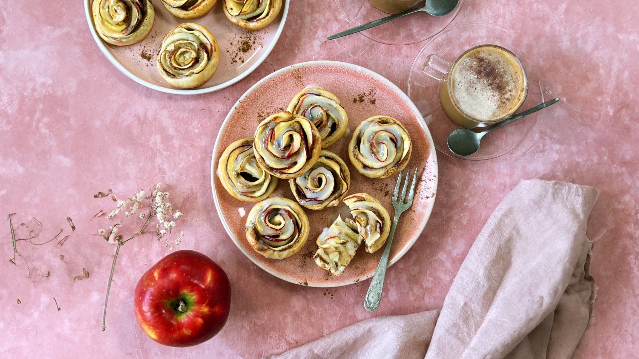 Roulés aux pommes