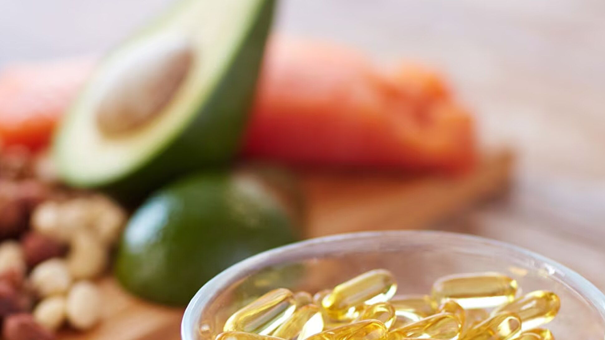 Lebensmittel mit vielen Omega-3-Fettsäuren