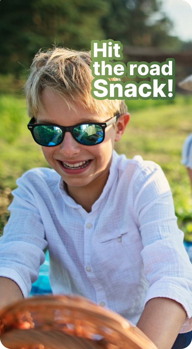 Junge mit Sonnebrille