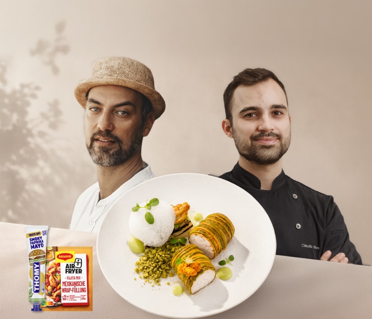 Nestlé R&D Chef Cláudio Santos da Silva & João Selva