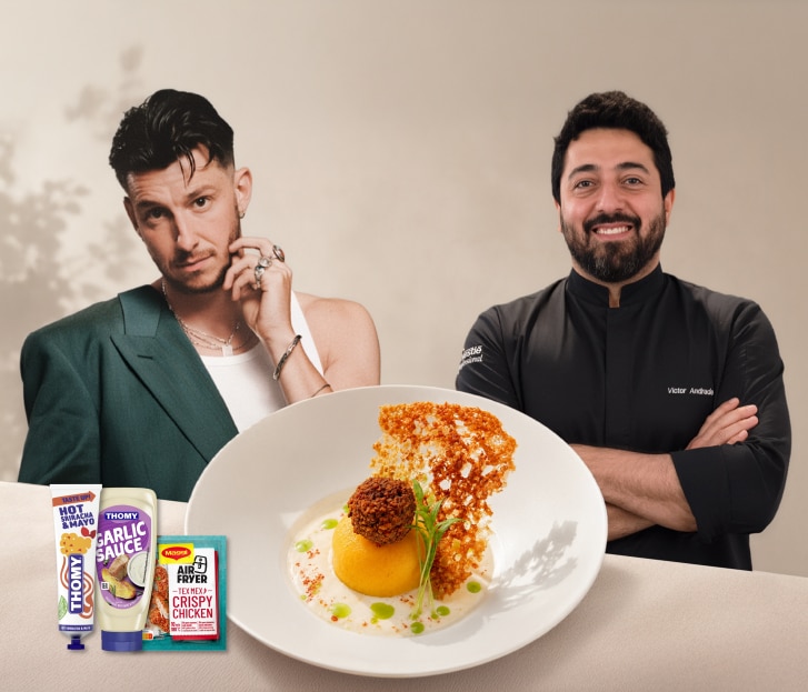 Nestlé R&D Chef Victor Andrade & Béssau