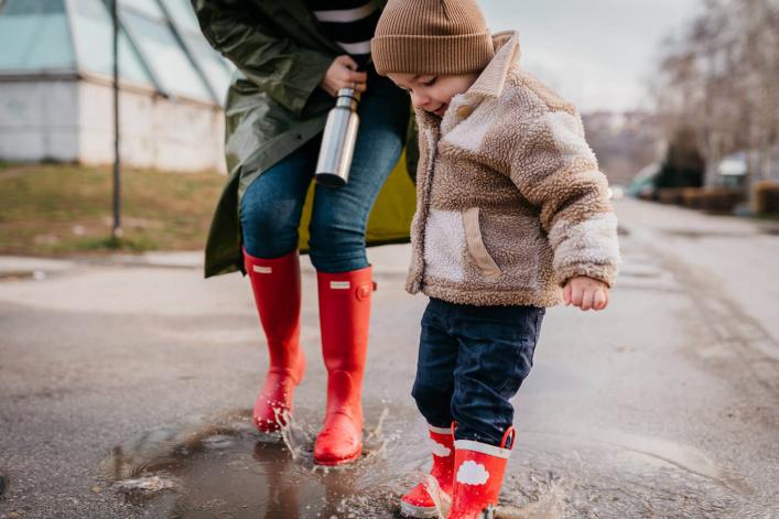 Moments partagés avec ma maman lors des jours de pluie