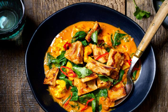 Garden Gourmet Curry de noix de coco avec filets végans à l'asiatique