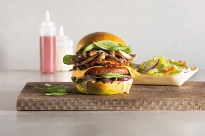 Sensational Burger mit Pilzen