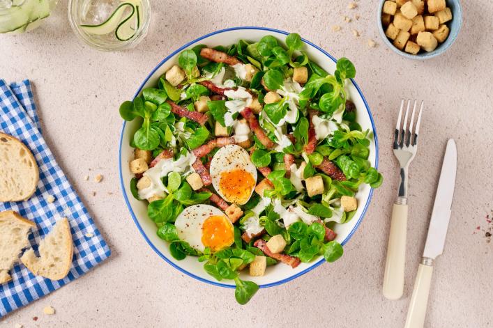 Lyoner Salat mit THOMY French Salatsauce