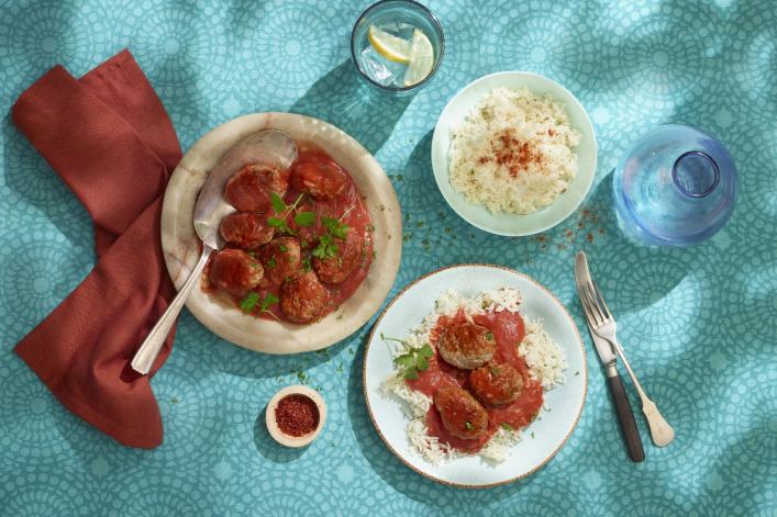 Köfta rijst