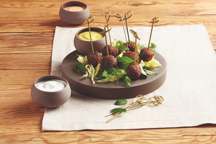 Vegane Apéro Hackbällchen