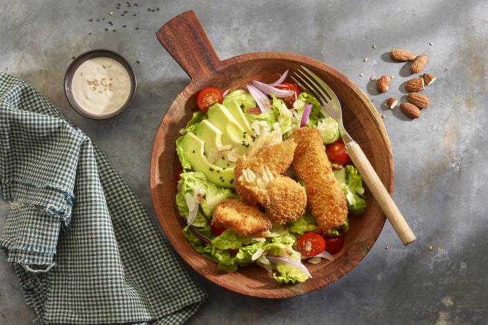 Garden Gourmet Tenders salad
