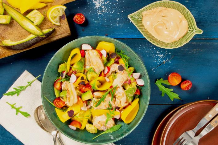 Cocktail mangue & avoc'revettes Cocktail mangue & avoc'revettes