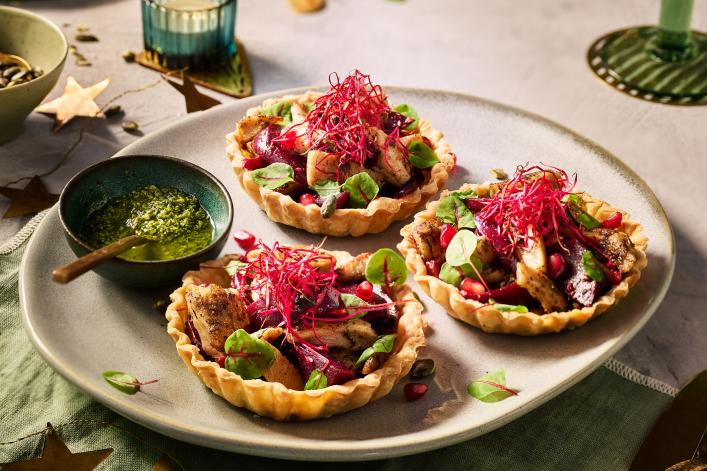 Vegan Christmas Tartelettes Vegan Christmas Tartelettes