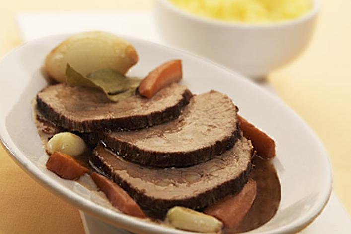 Rôti de bœuf à la tessinoise