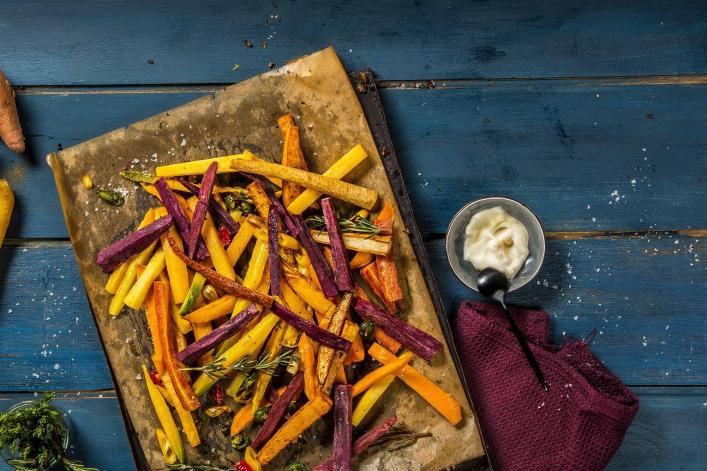 Frites veggie à la folie Frites veggie à la folie