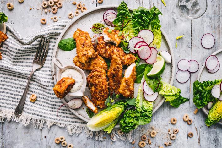 CHEERIOS® CRUNCHY CHICKEN NUGGETS CHEERIOS® CRUNCHY CHICKEN NUGGETS