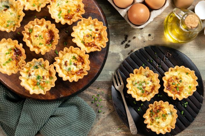 Tarte aux poires et au fromage bleu (plat principal)