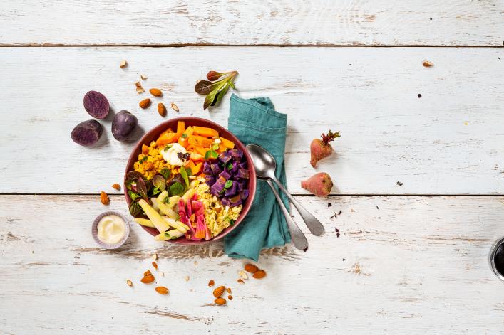 Buntes Bowl-Werk Buntes Bowl-Werk