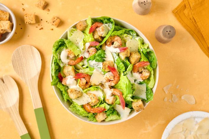 Cesar-Salat mit THOMY French Salatsauce Cesar-Salat mit THOMY French Salatsauce