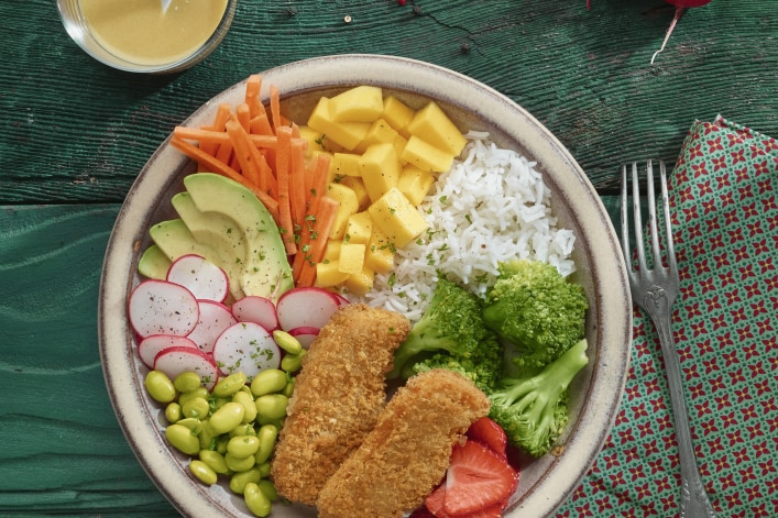 Chicken Tender Rice Bowl