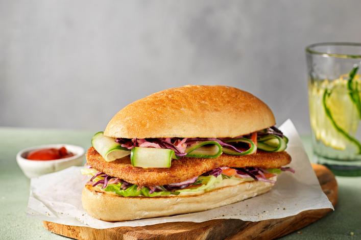 Sensational Schnitzel Burger