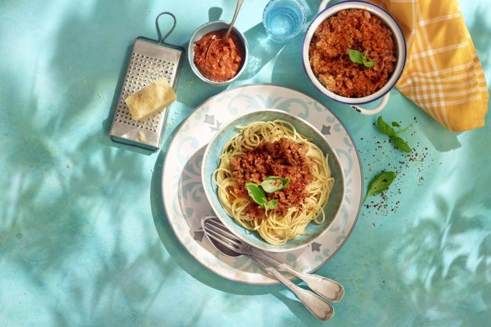 1. Rezept MEZEAST BOLOGNAISE HARISSA