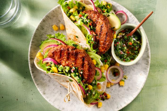 Sensational Flavored Burger Flatbread Sensational Flavored Burger Flatbread