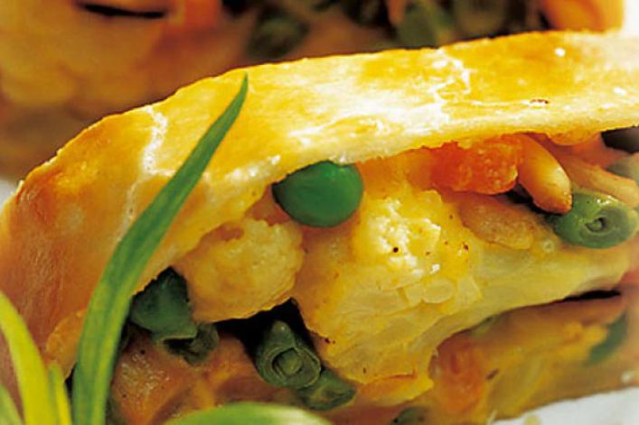 Strudel aux légumes