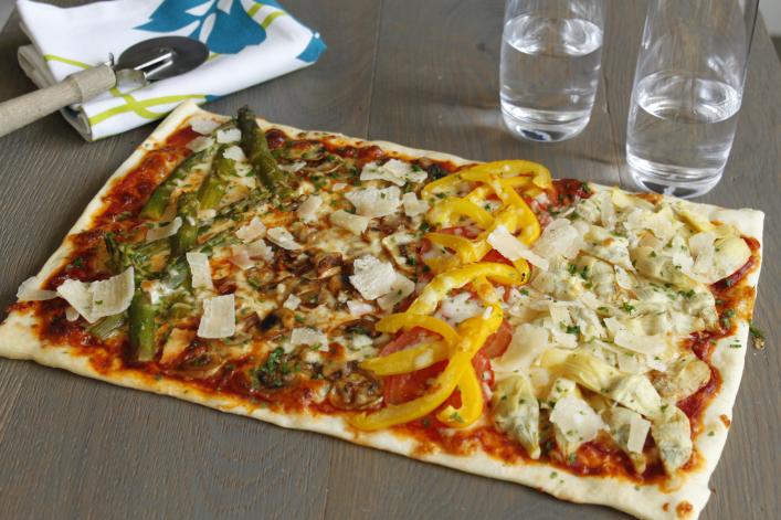 Pizza 4 Jahreszeiten Pizza 4 Jahreszeiten