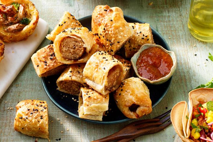 Garden Gourmet Vegan Sausage Wraps