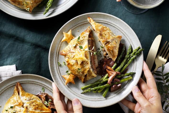 Mini Wellington avec Burger sensationnel Mini Wellington avec Burger sensationnel